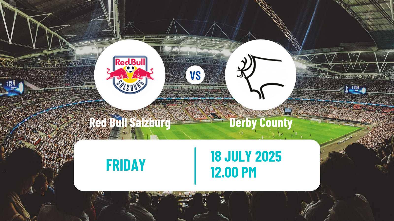 Football Club Friendly Red Bull Salzburg - Derby County