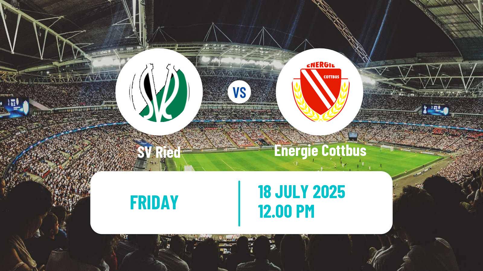 Football Club Friendly Ried - Energie Cottbus