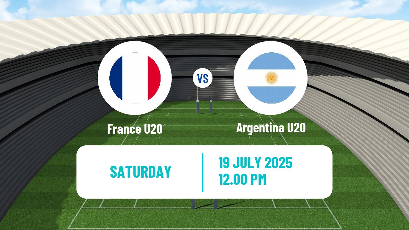 Rugby union World Championship U20 Rugby Union France U20 - Argentina U20