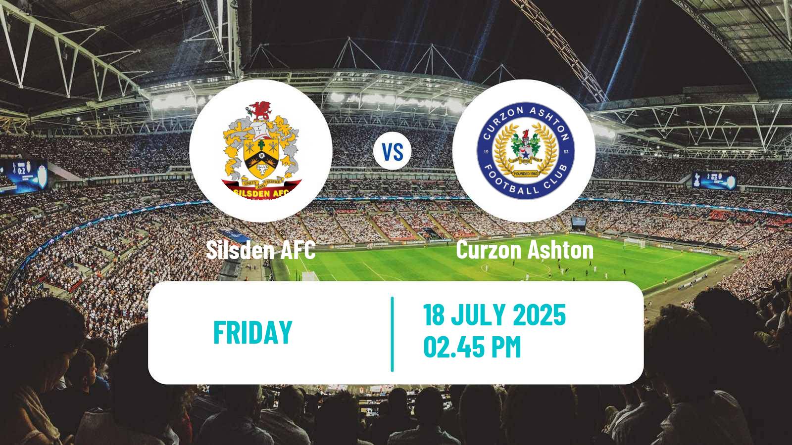 Football Club Friendly Silsden - Curzon Ashton