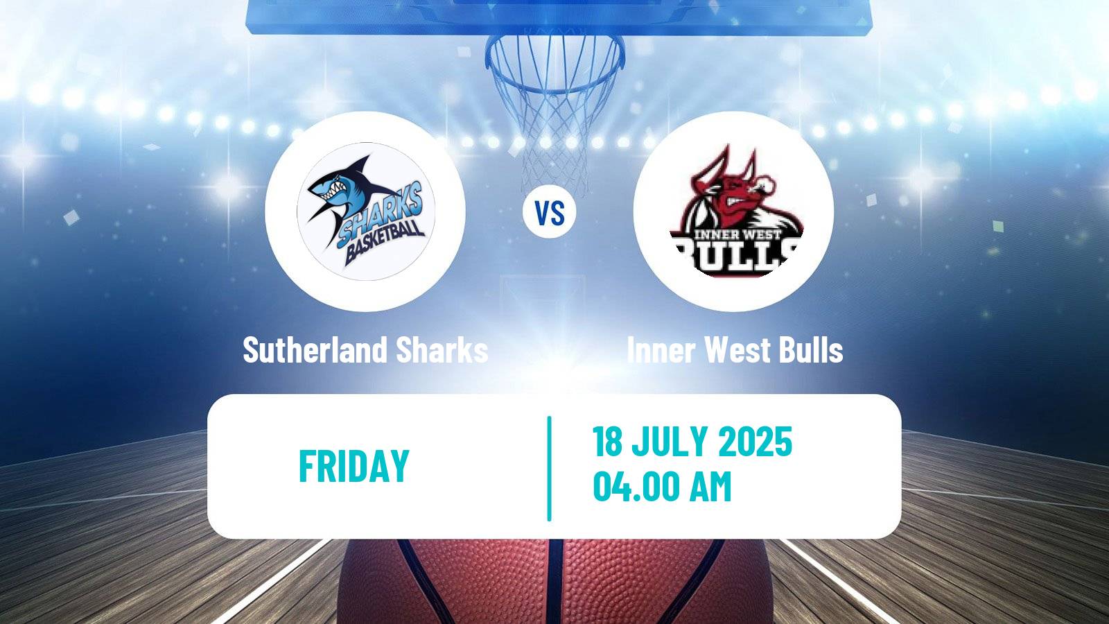 Basketball Australian NBL1 East Women Sutherland Sharks - Inner West Bulls