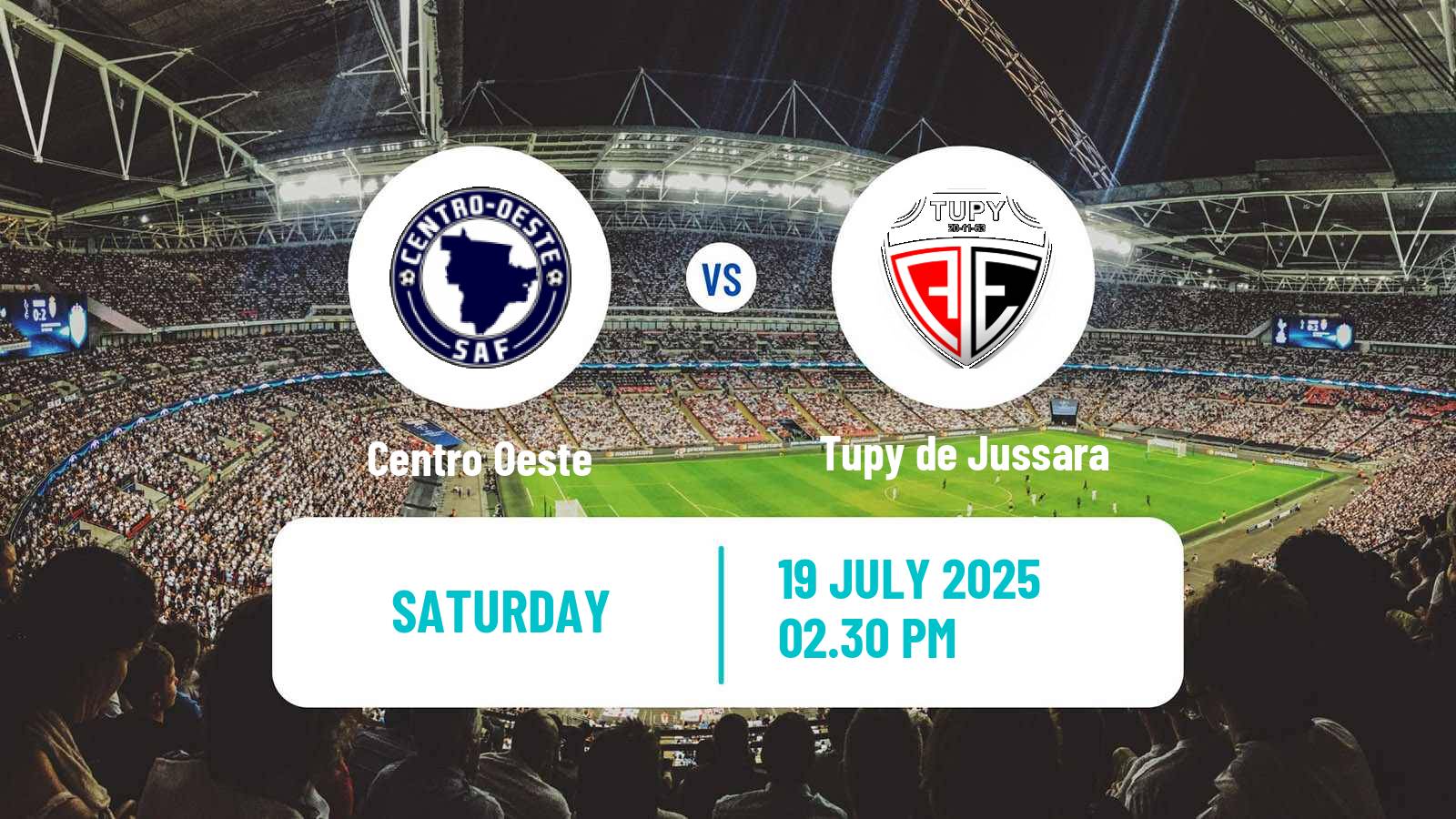 Football Brazilian Campeonato Goiano 2 Centro Oeste - Tupy de Jussara