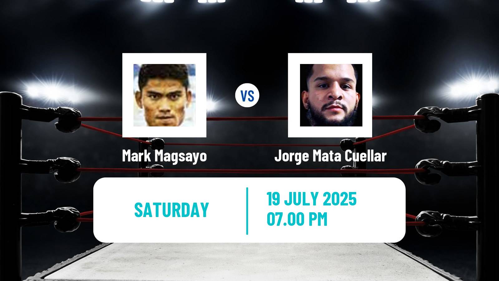 Boxing Lightweight Others Matches Men Mark Magsayo - Jorge Mata Cuellar