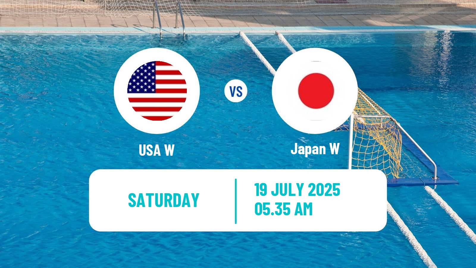 Water polo World Championship Water Polo Women USA W - Japan W
