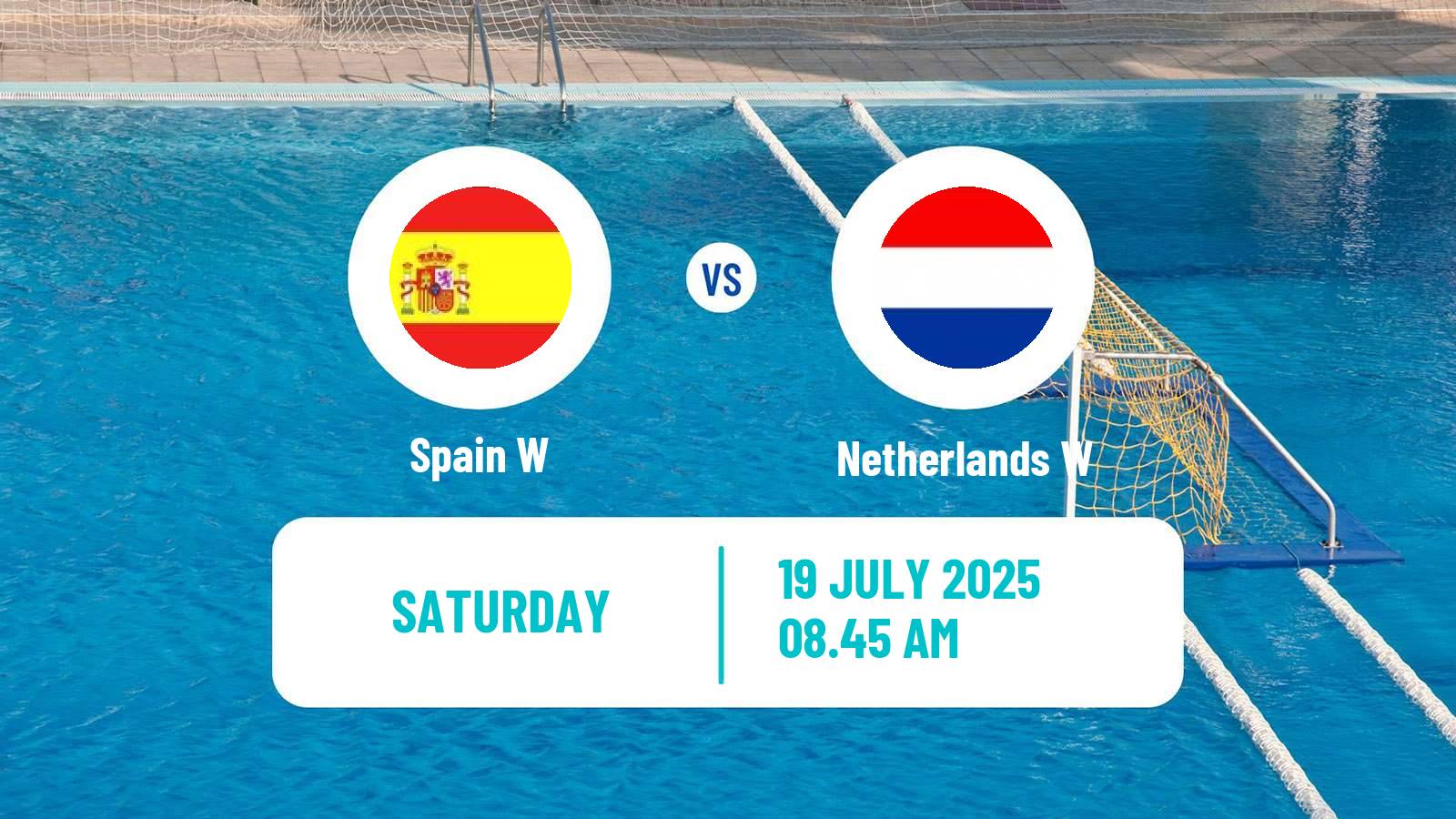 Water polo World Championship Water Polo Women Spain W - Netherlands W