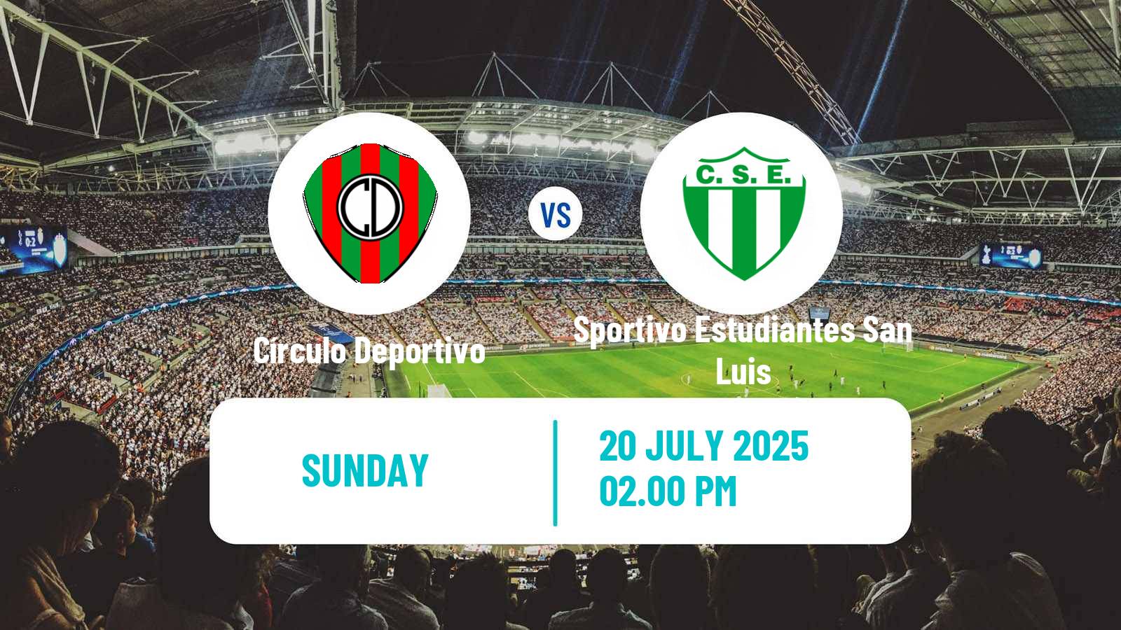 Football Argentinian Torneo Federal Círculo Deportivo - Sportivo Estudiantes San Luis