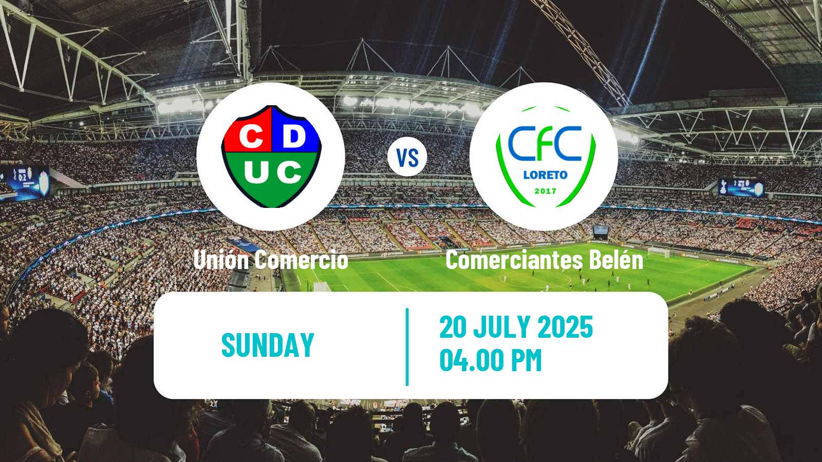 Football Peruvian Liga 2 Unión Comercio - Comerciantes Belén