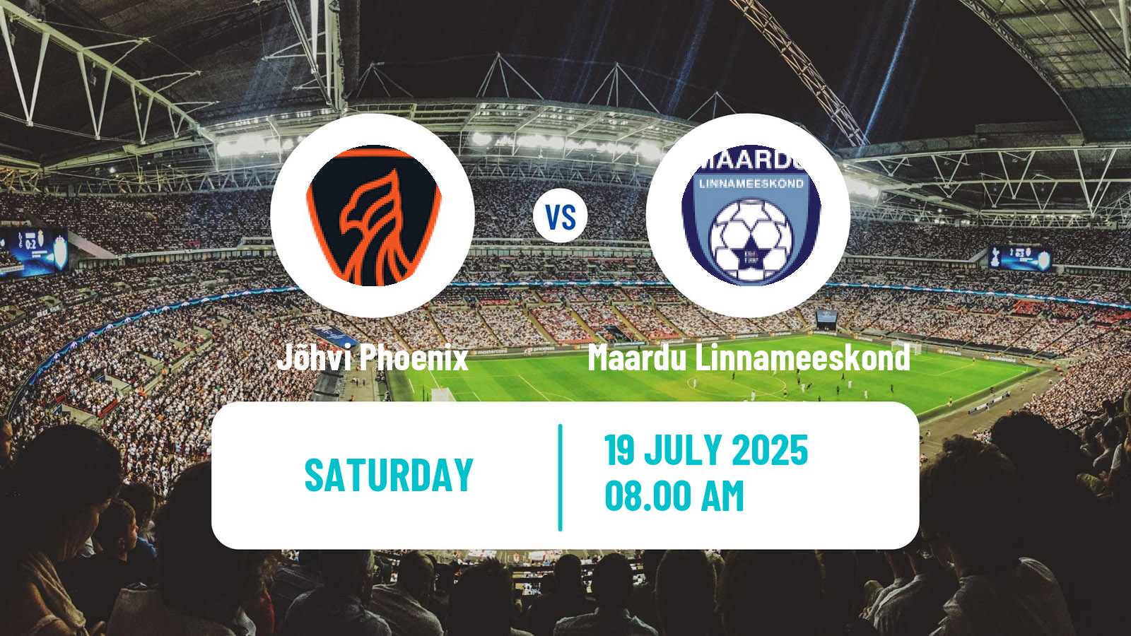 Football Estonian Esiliiga B Jõhvi Phoenix - Maardu Linnameeskond