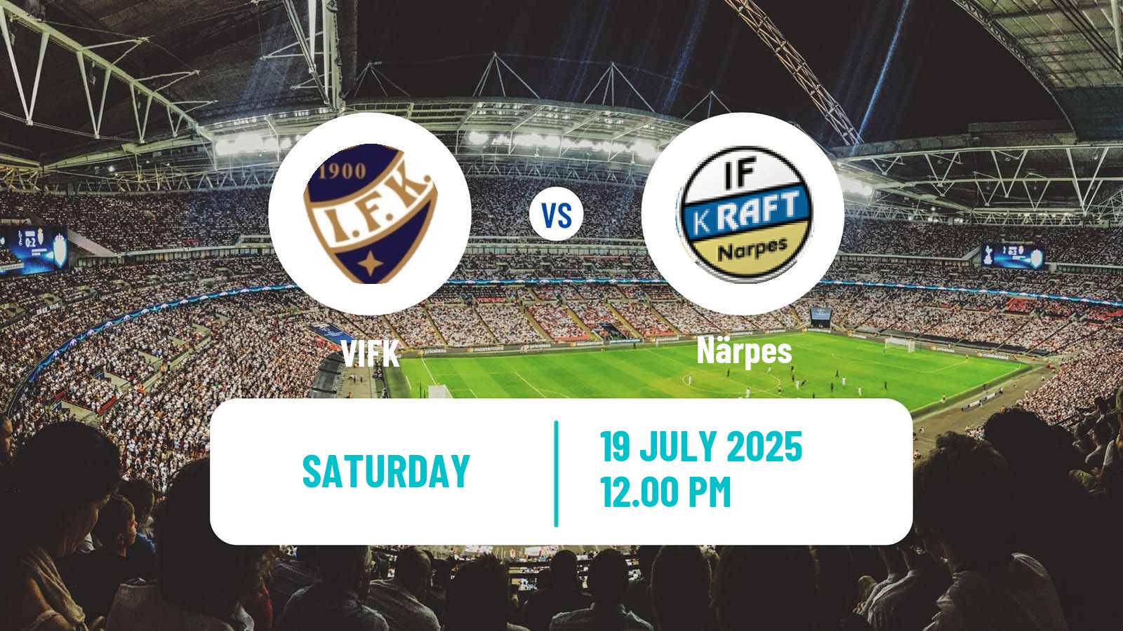 Football Finnish Kakkonen Group C VIFK - Närpes