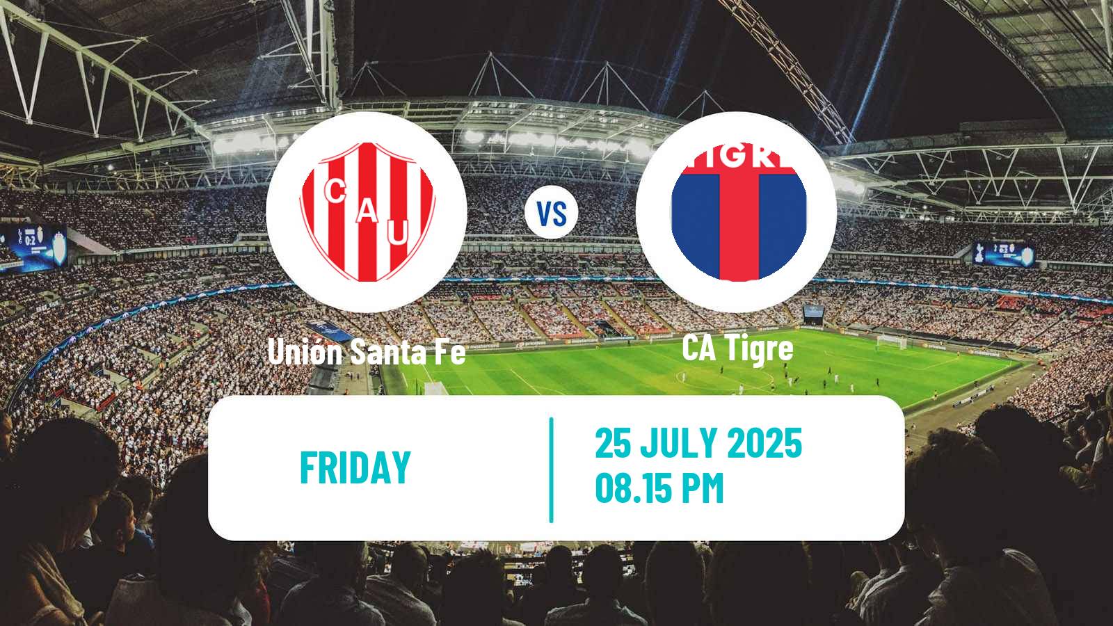 Football Argentinian Liga Profesional Unión Santa Fe - Tigre