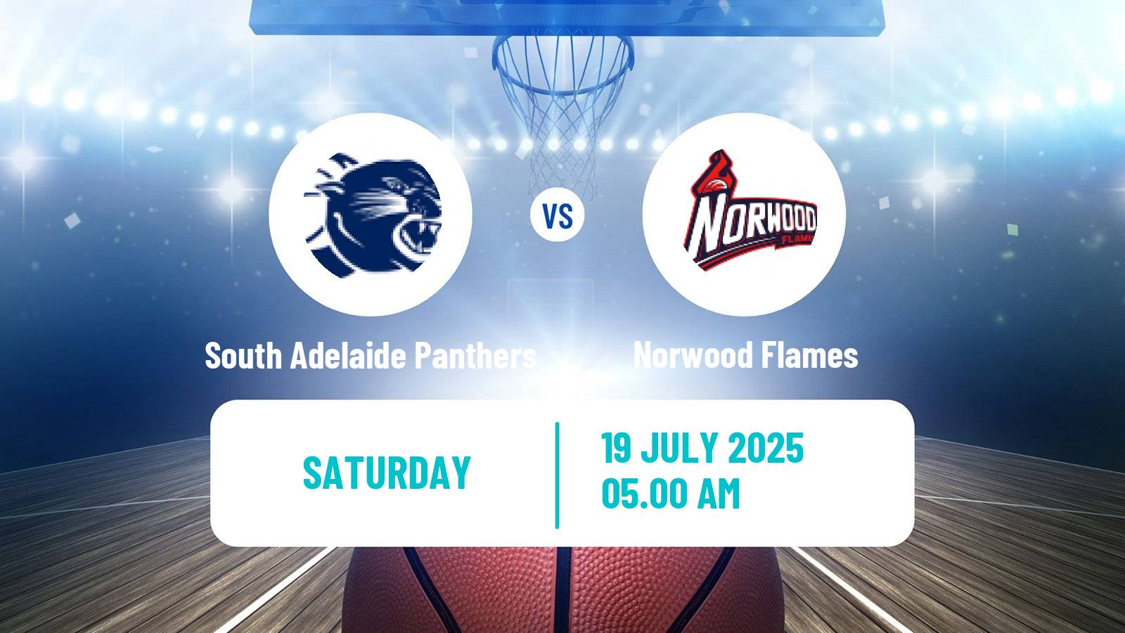 Basketball Australian NBL1 Central Women South Adelaide Panthers - Norwood Flames