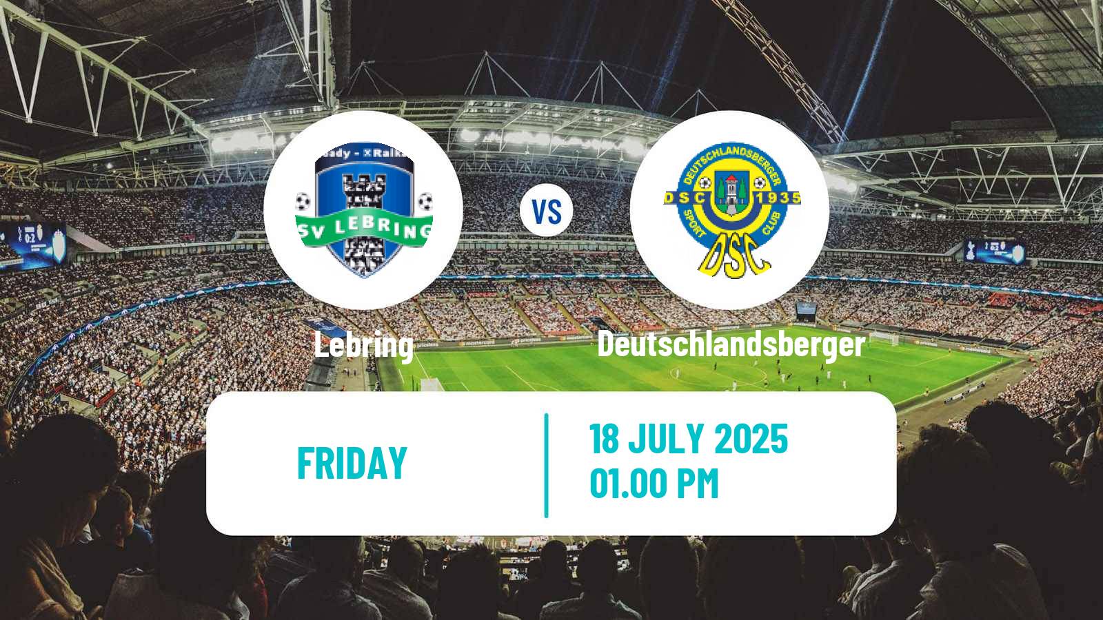 Football Club Friendly Lebring - Deutschlandsberger