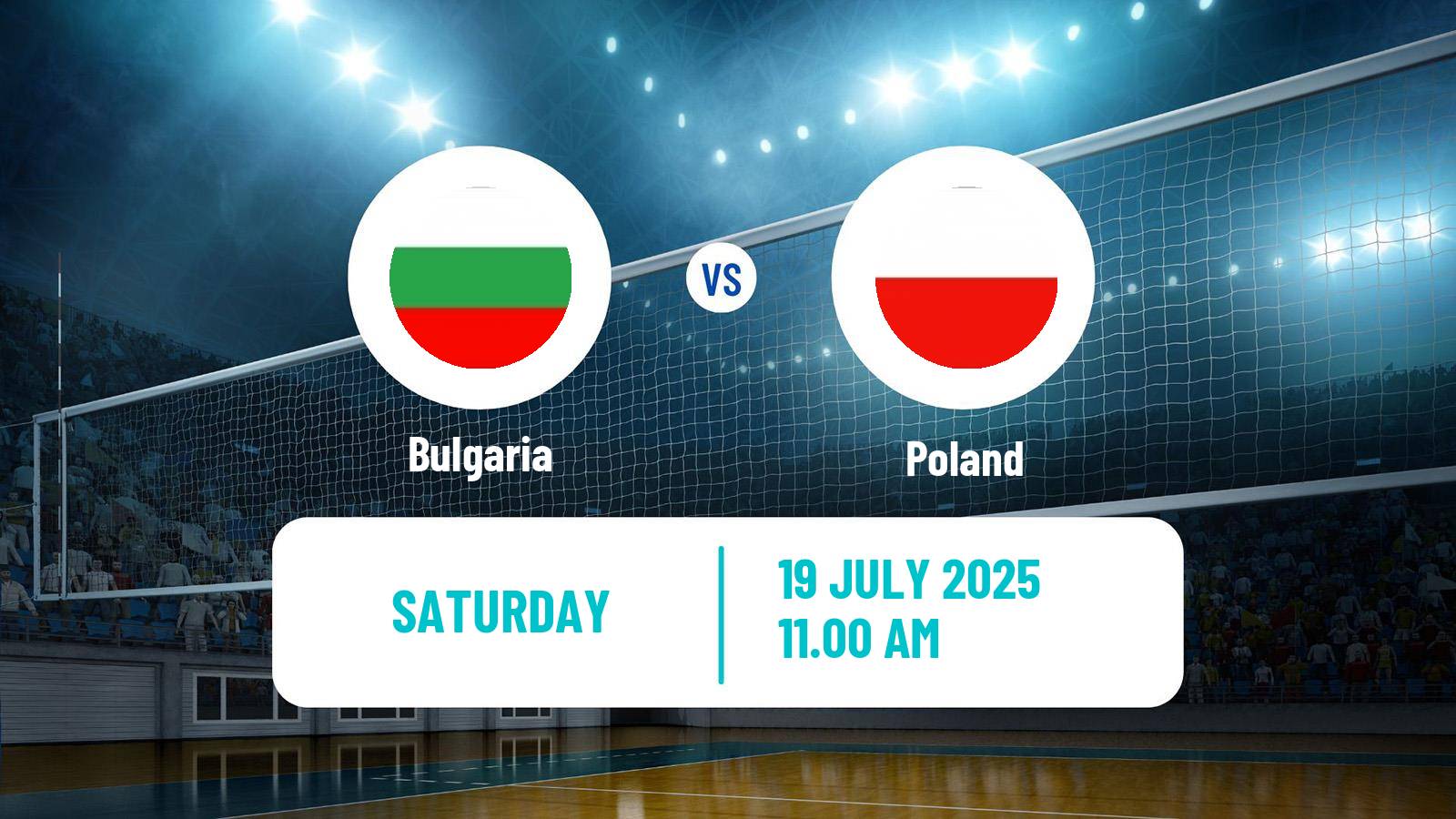 Volleyball Nations League Volleyball Bulgaria - Poland