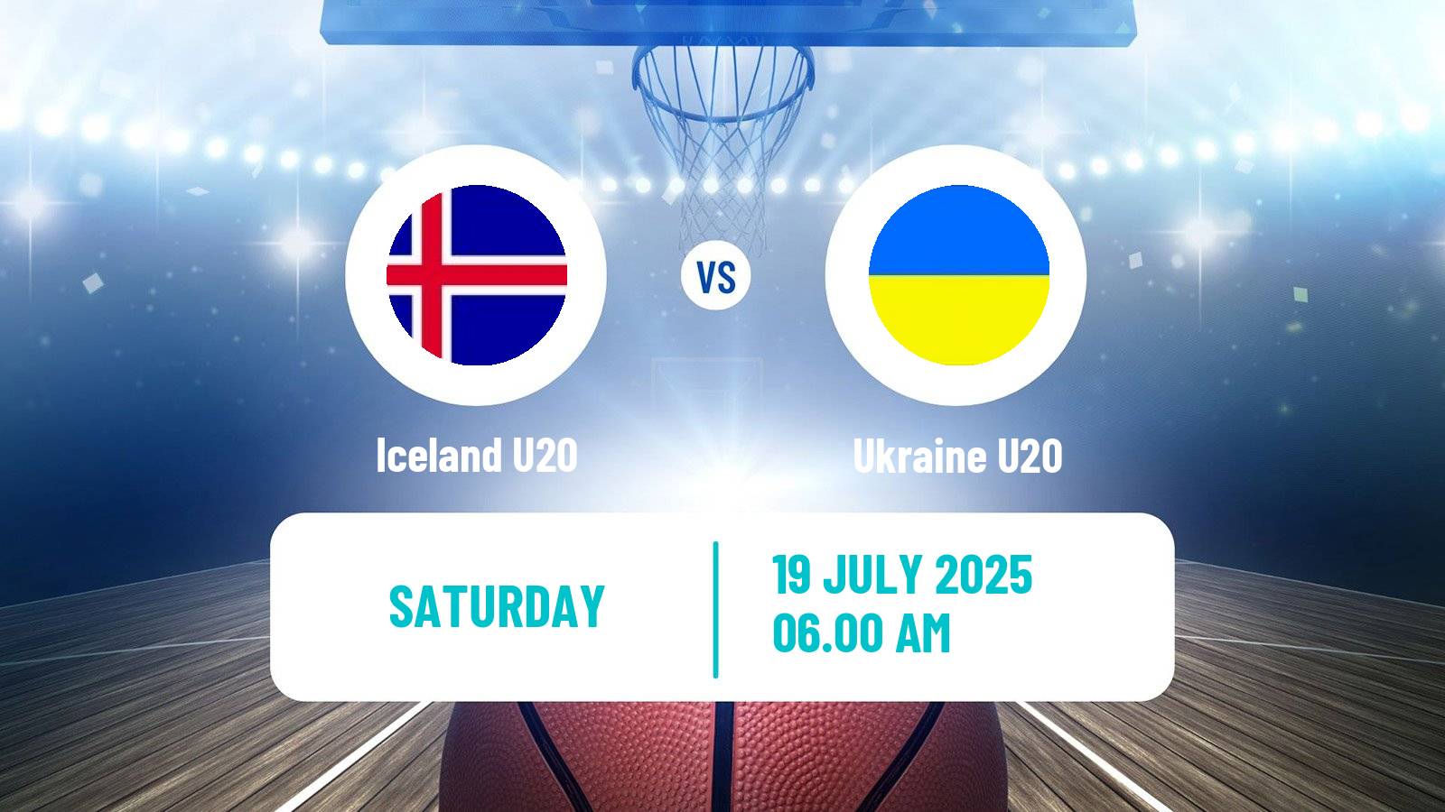 Basketball EuroBasket U20 Iceland U20 - Ukraine U20