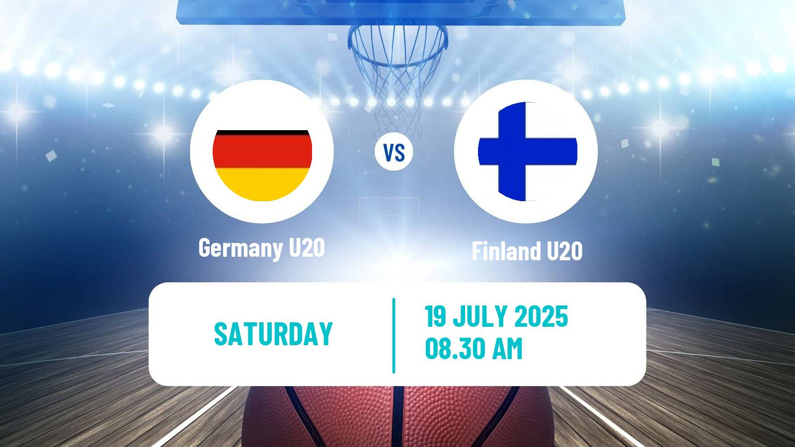 Basketball EuroBasket U20 Germany U20 - Finland U20