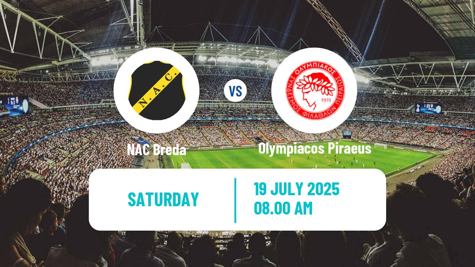 Soccer Club Friendly NAC Breda - Olympiacos Piraeus