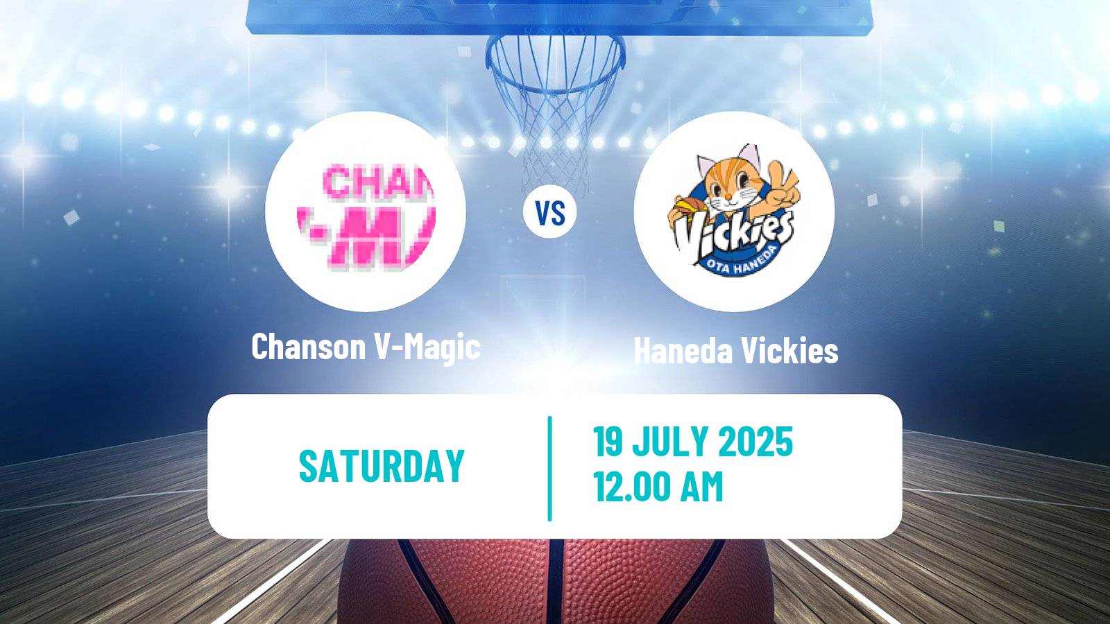 Basketball Club Friendly Basketball Women Chanson V-Magic - Haneda Vickies