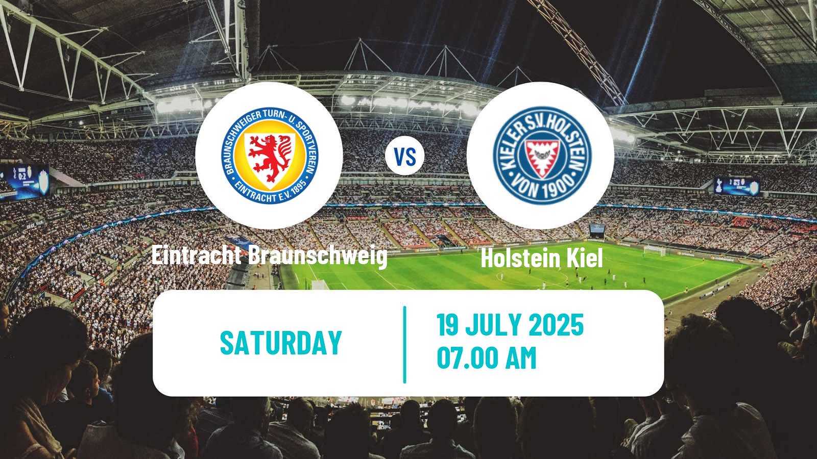 Football Club Friendly Eintracht Braunschweig - Holstein Kiel
