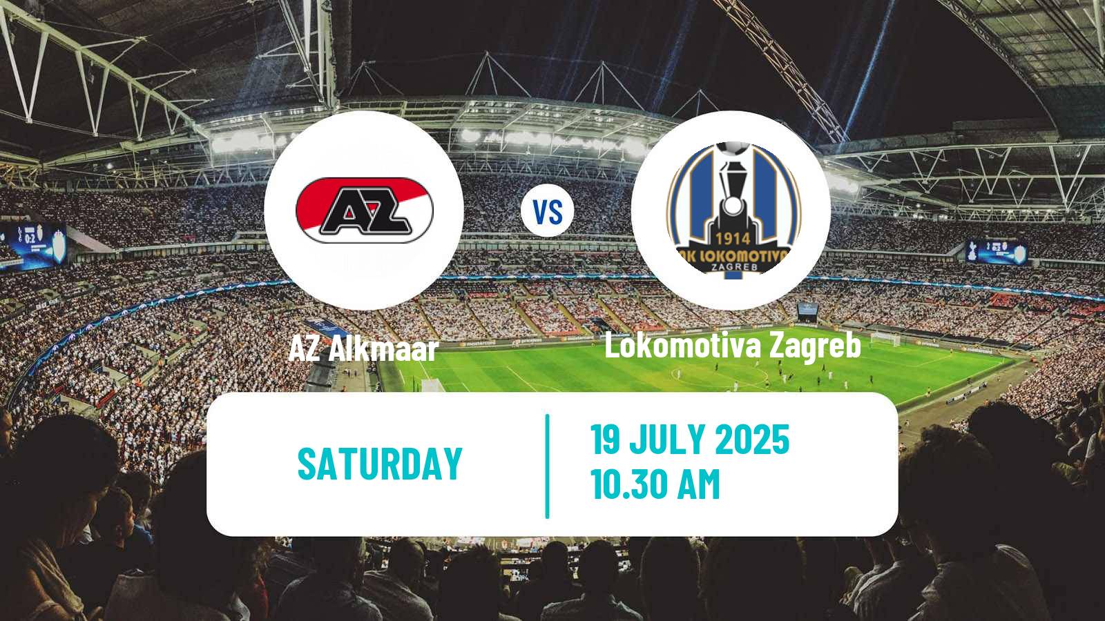 Soccer Club Friendly AZ Alkmaar - Lokomotiva Zagreb