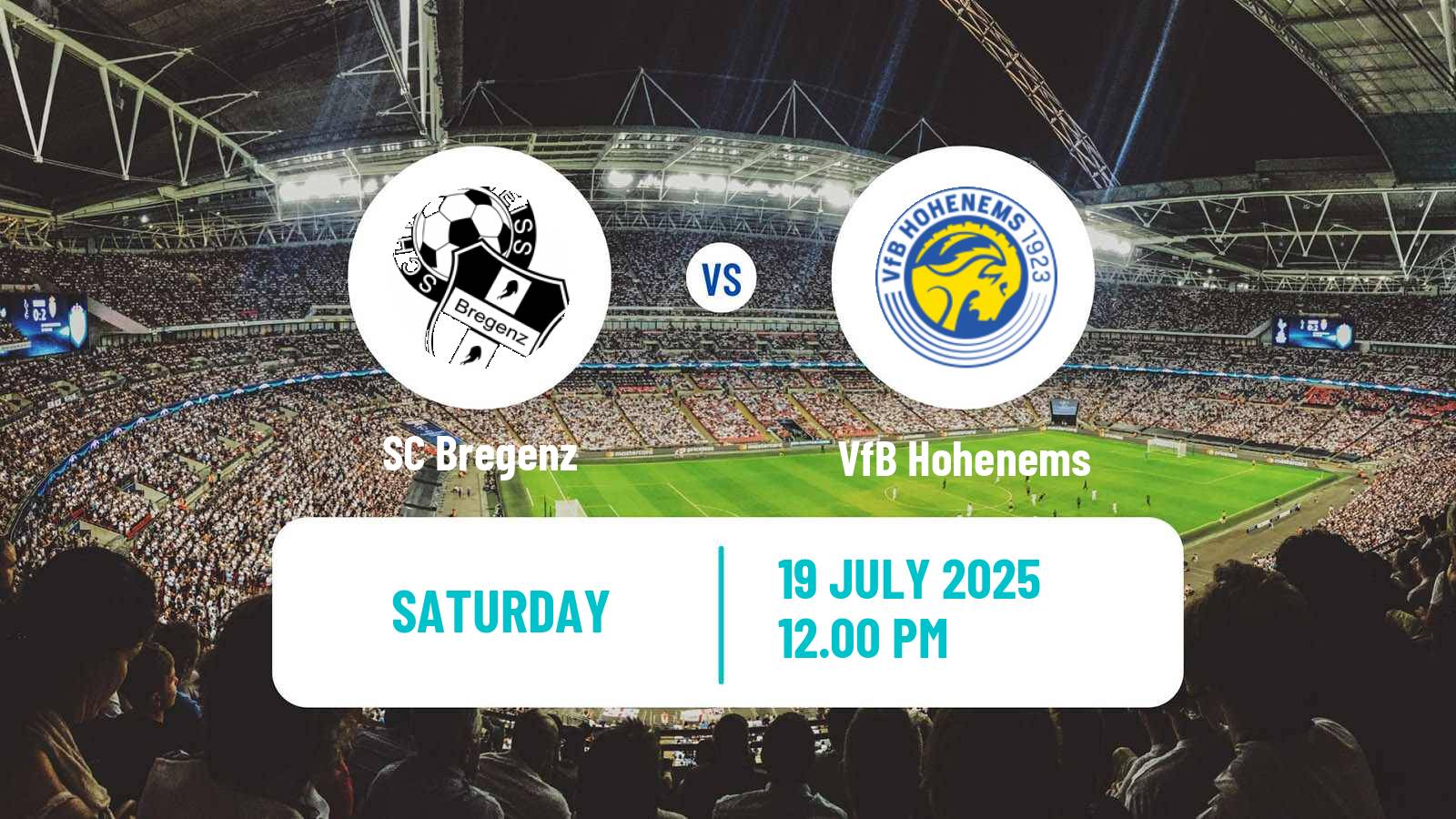 Football Club Friendly Bregenz - Hohenems