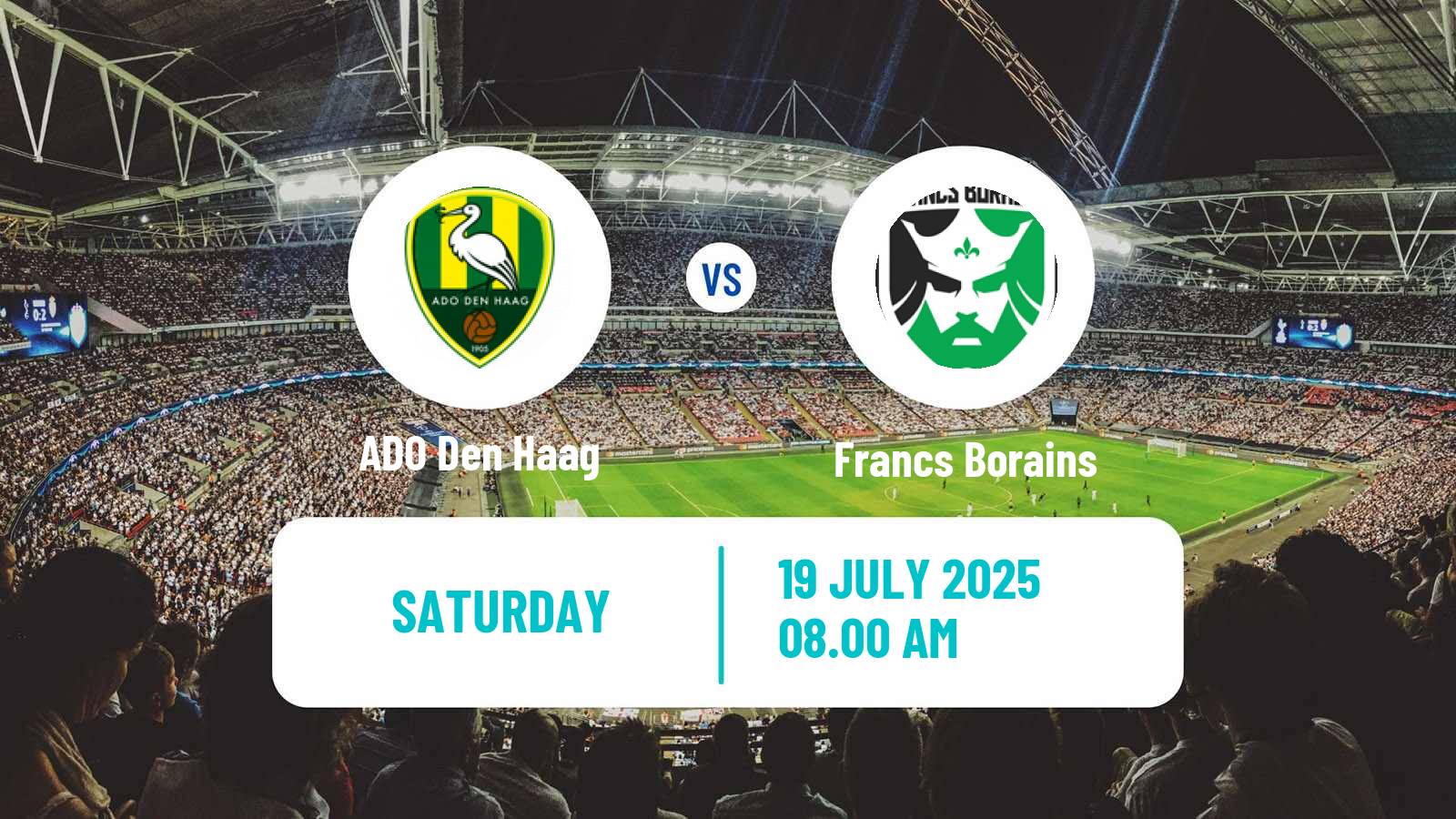 Soccer Club Friendly ADO Den Haag - Francs Borains