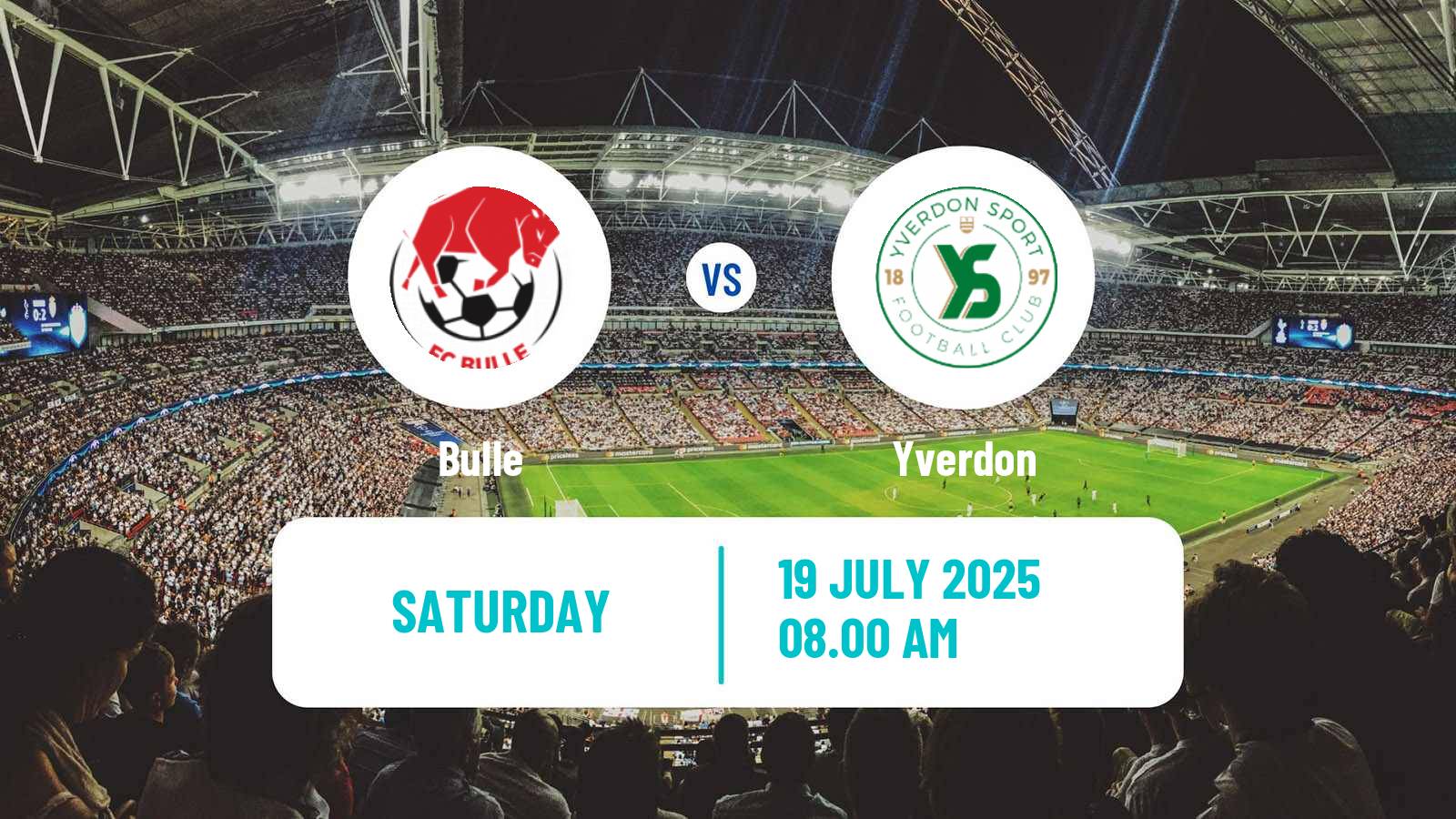 Soccer Club Friendly Bulle - Yverdon