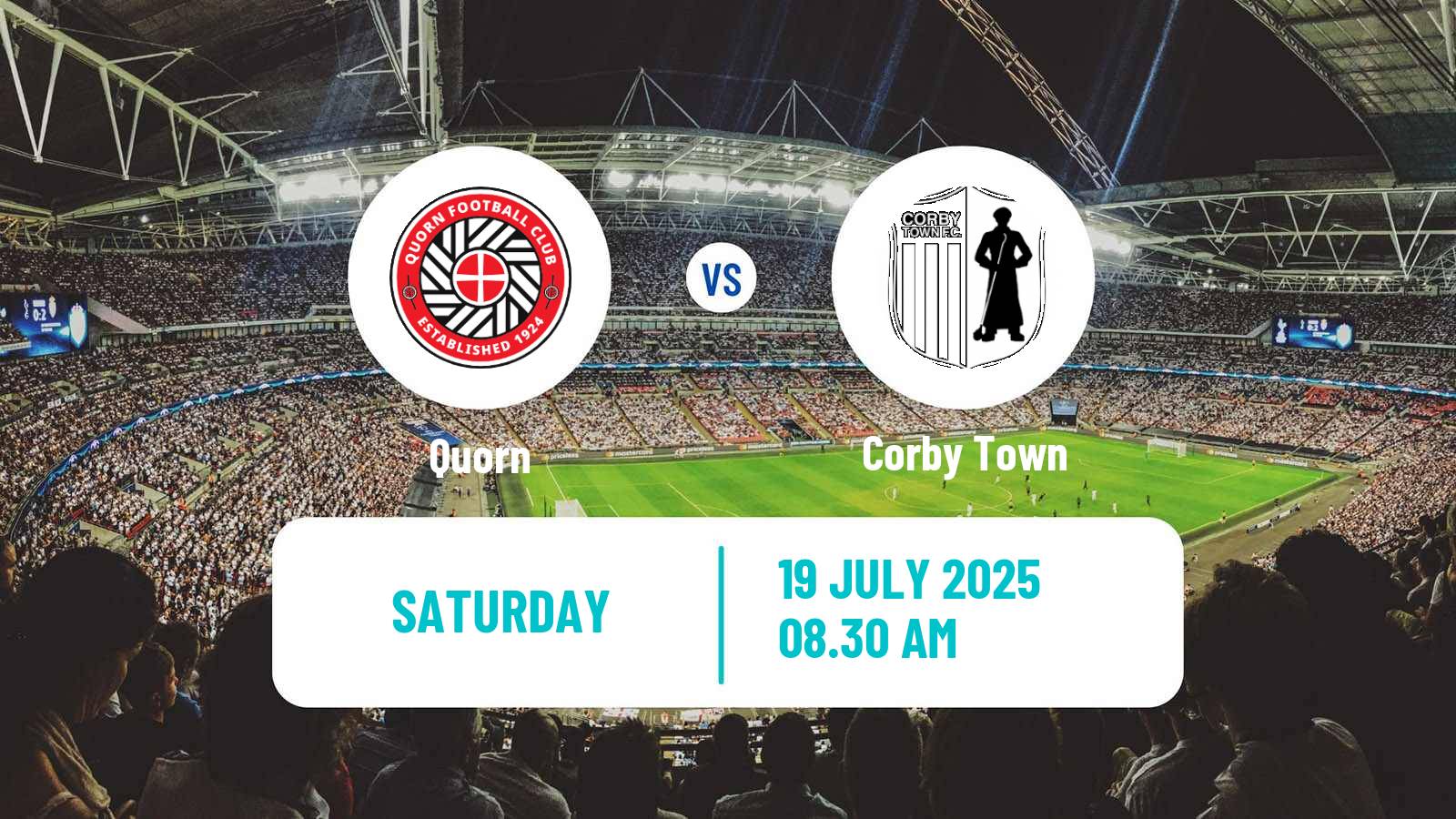 Soccer Club Friendly Quorn - Corby Town