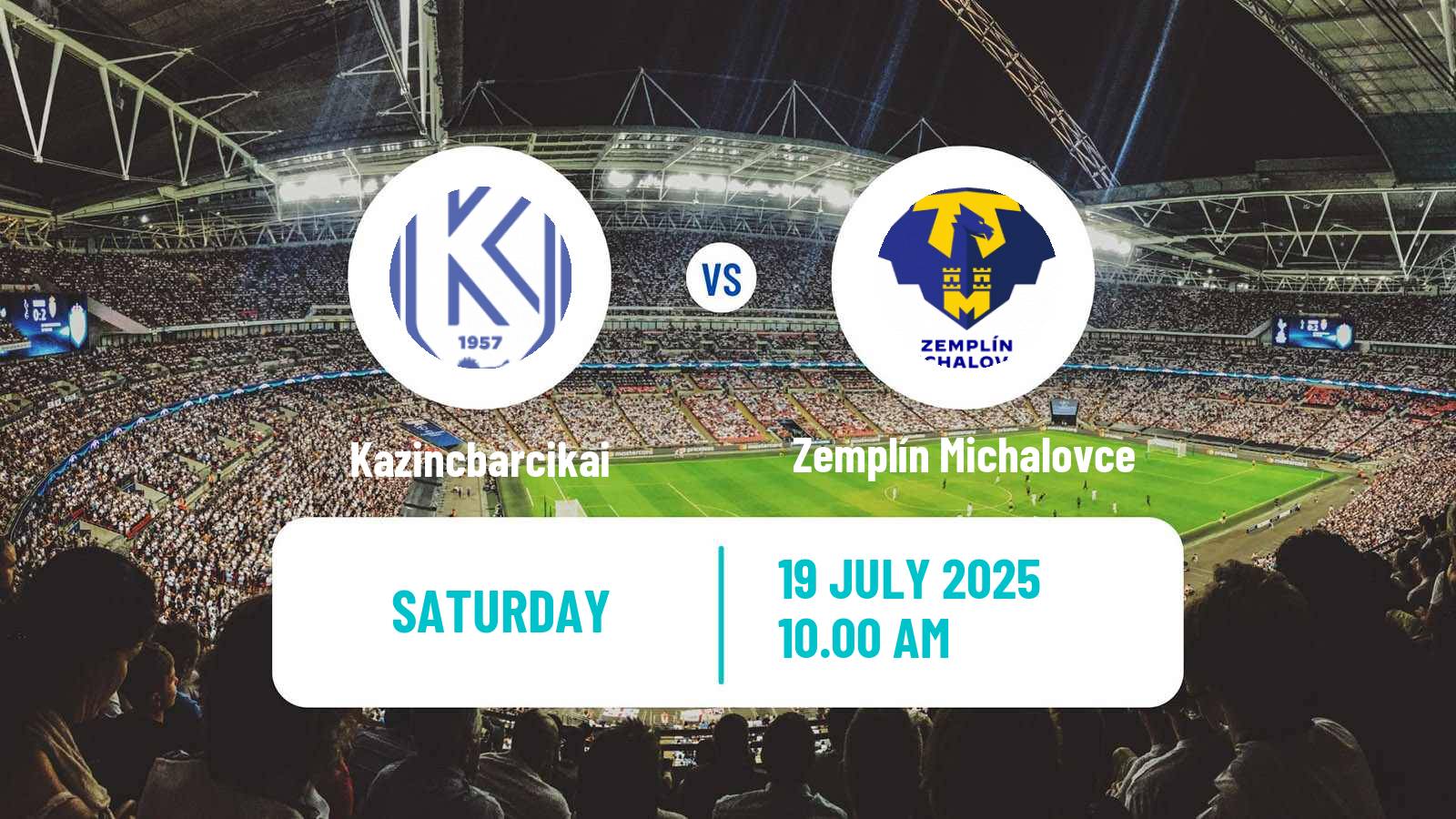 Football Club Friendly Kazincbarcikai - Zemplín Michalovce