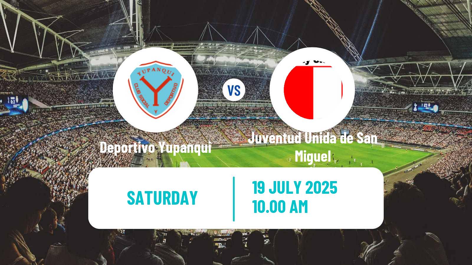 Football Argentinian Primera C Deportivo Yupanqui - Juventud Unida de San Miguel