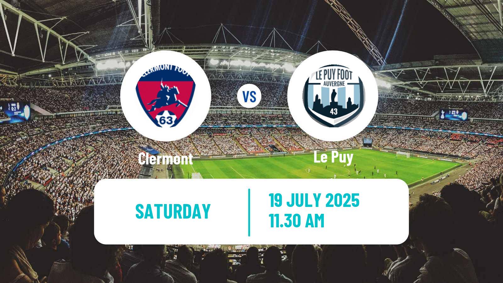 Soccer Club Friendly Clermont - Le Puy