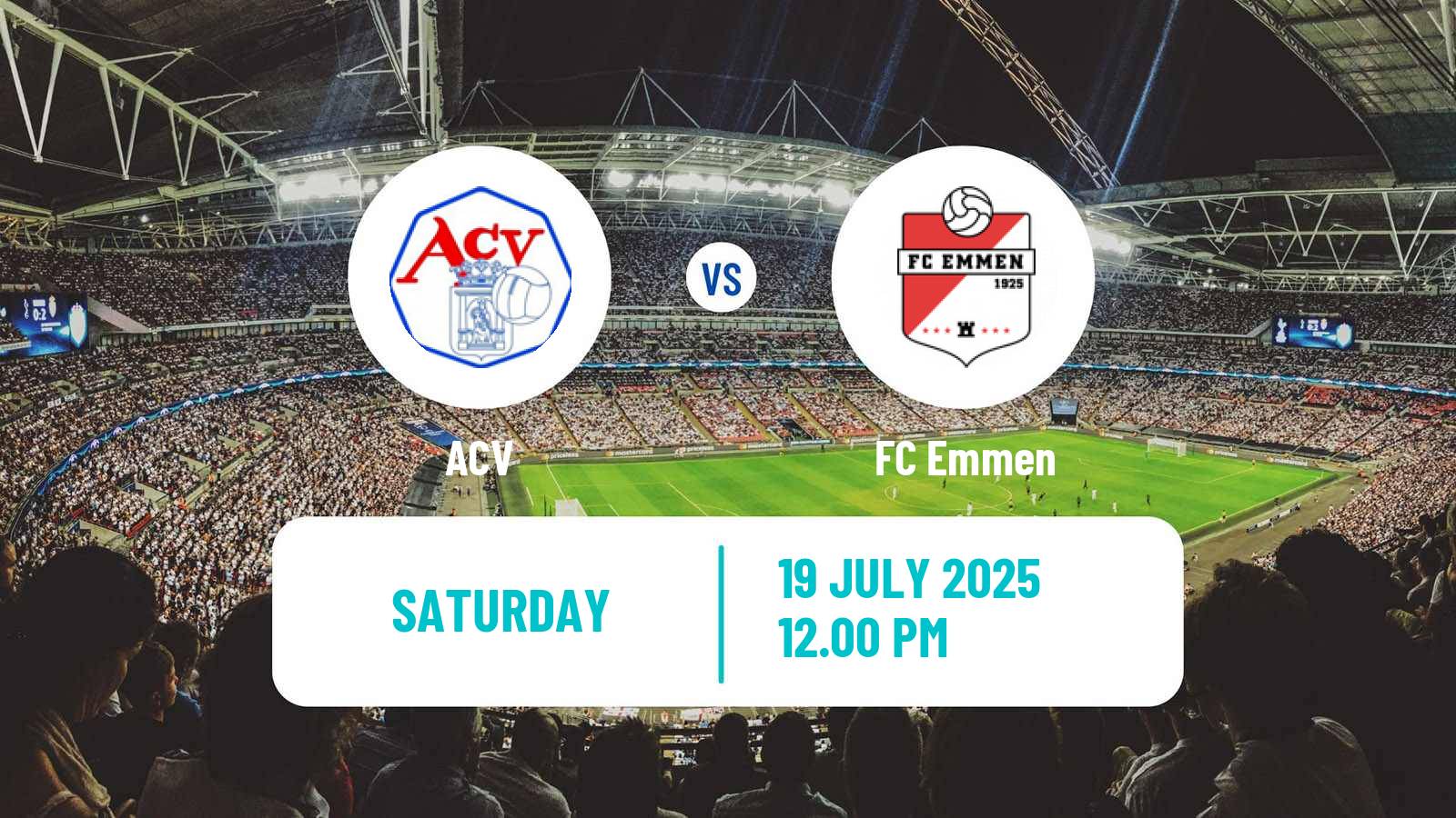 Soccer Club Friendly ACV - Emmen