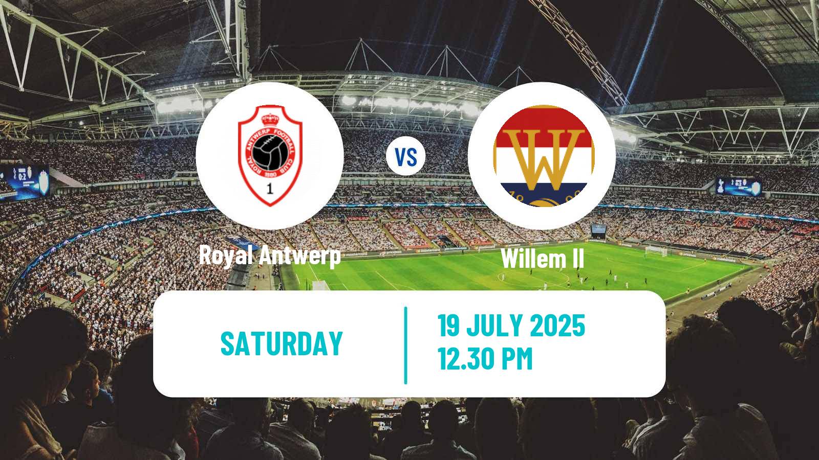 Soccer Club Friendly Royal Antwerp - Willem II