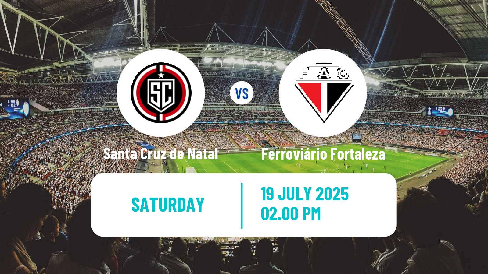 Football Brazilian Serie D Santa Cruz de Natal - Ferroviário Fortaleza