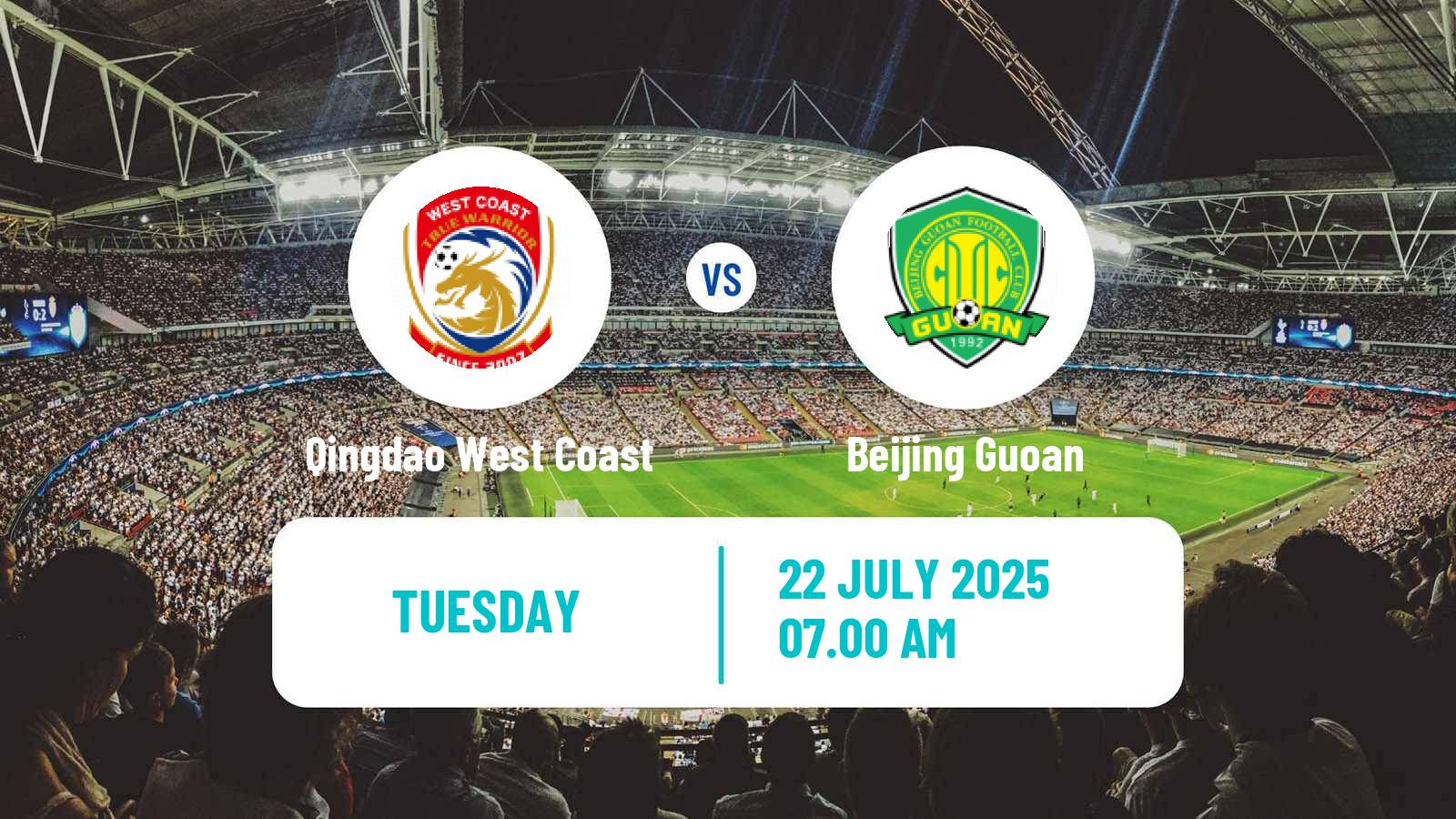 Football Chinese FA Cup Qingdao West Coast - Beijing Guoan