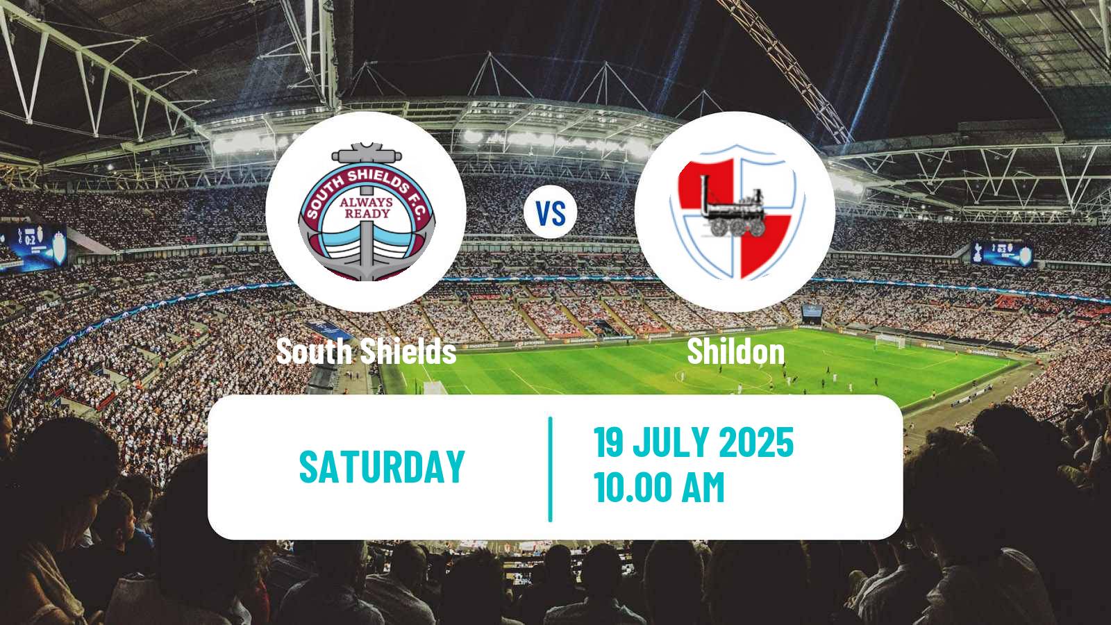 Soccer Club Friendly South Shields - Shildon