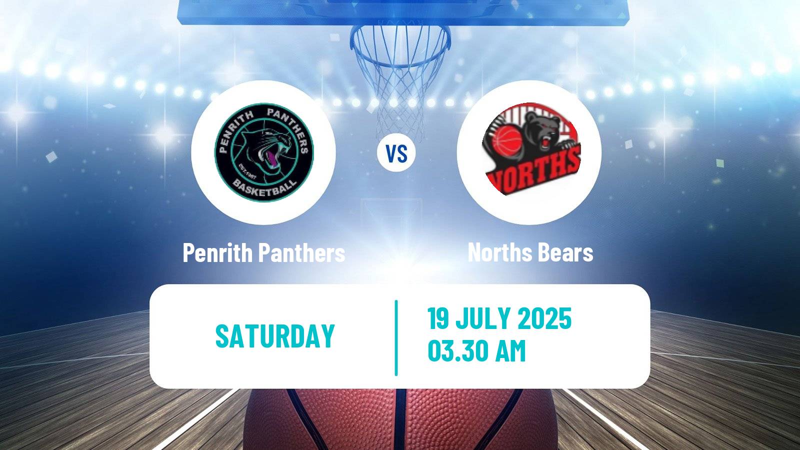 Basketball Australian NBL1 East Women Penrith Panthers - Norths Bears