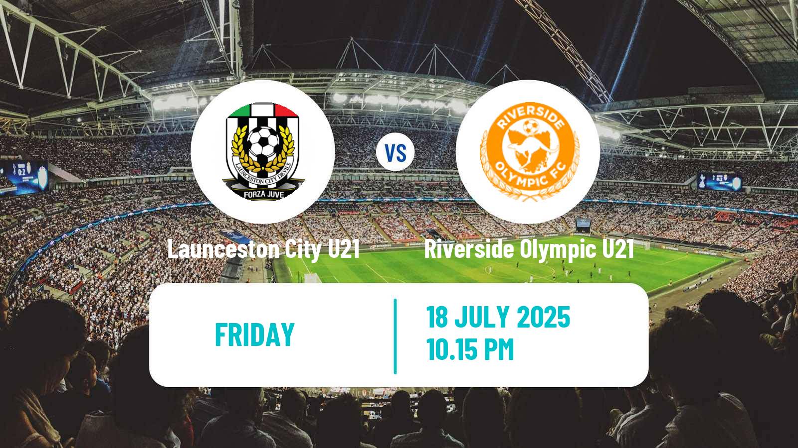 Football Australian Tasmania Northern Championship Launceston City U21 - Riverside Olympic U21