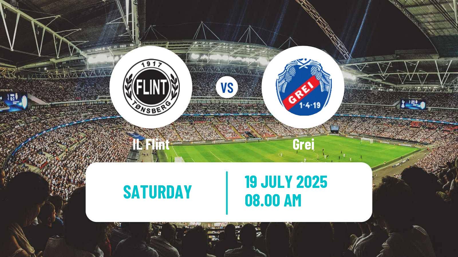 Football Norwegian Division 3 - Group 6 Flint - Grei
