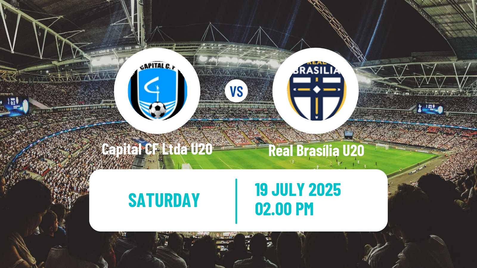 Football Brazilian Brasiliense U20 Capital CF Ltda U20 - Real Brasília U20