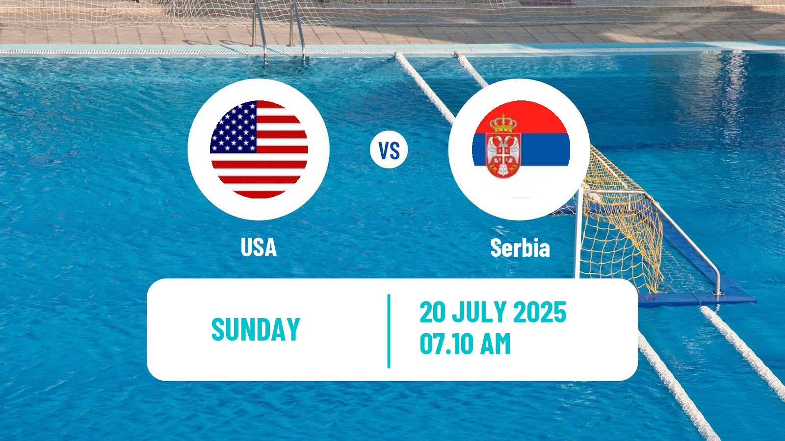 Water polo World Championship Water Polo USA - Serbia
