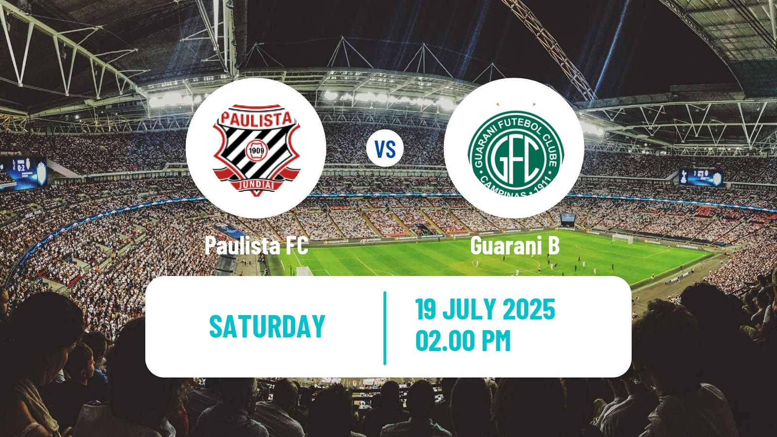 Football Brazilian Copa Paulista Paulista - Guarani B