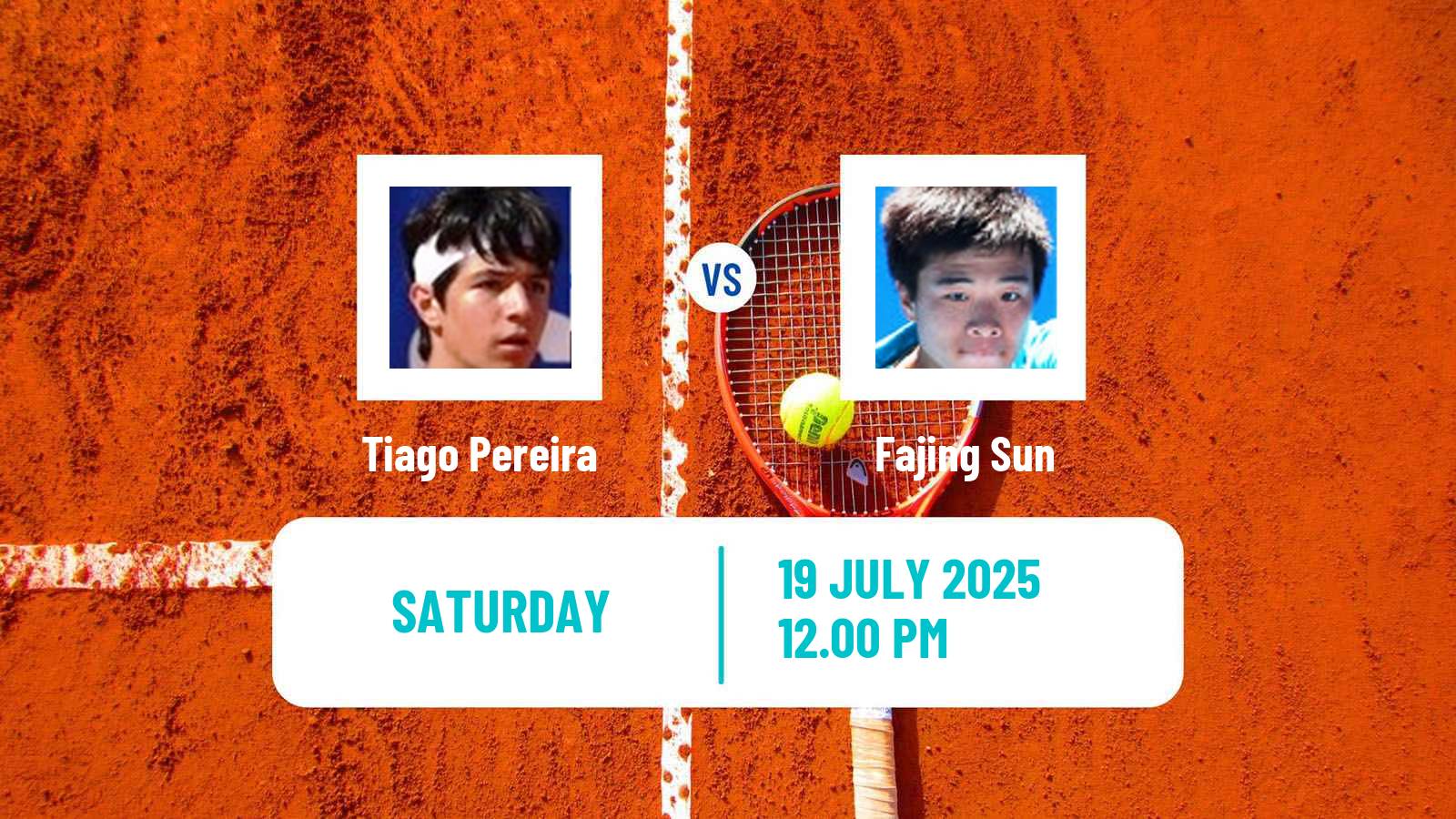 Tennis Pozoblanco Challenger Men Tiago Pereira - Fajing Sun