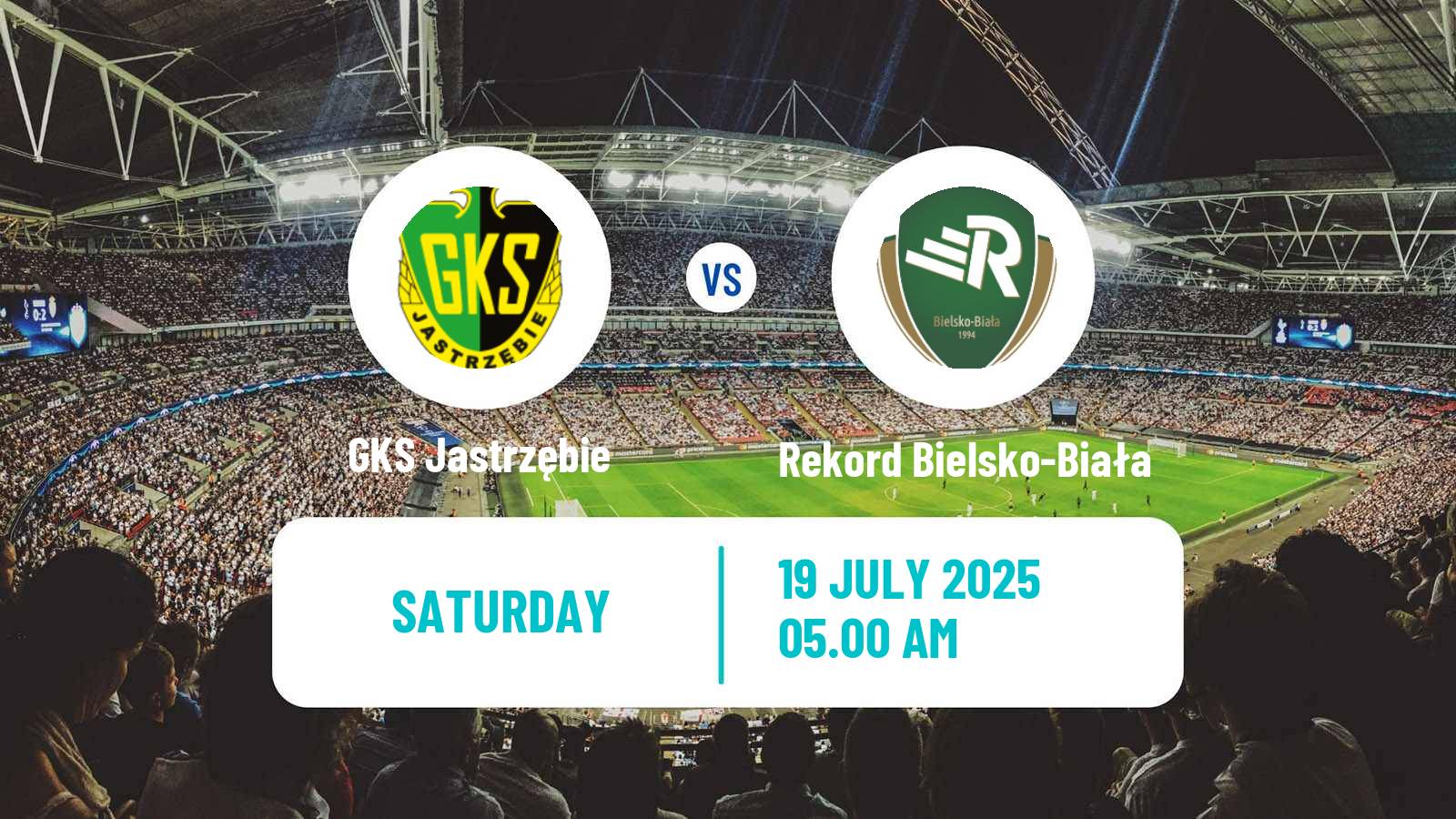 Football Club Friendly GKS Jastrzębie - Rekord Bielsko-Biała