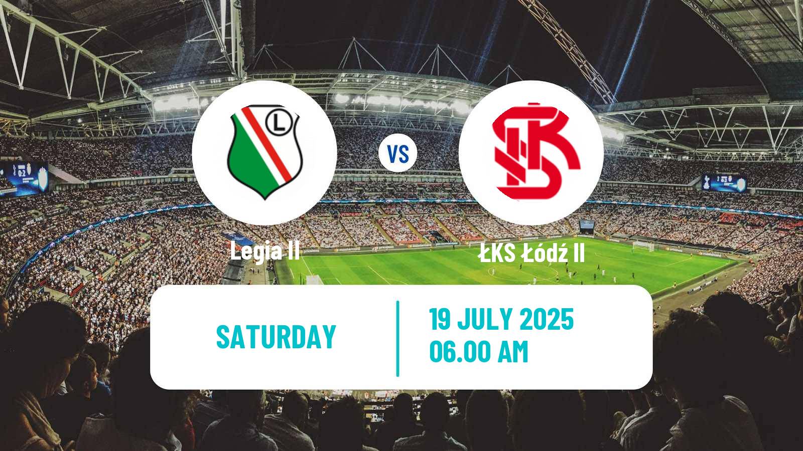 Football Club Friendly Legia II - ŁKS Łódź II