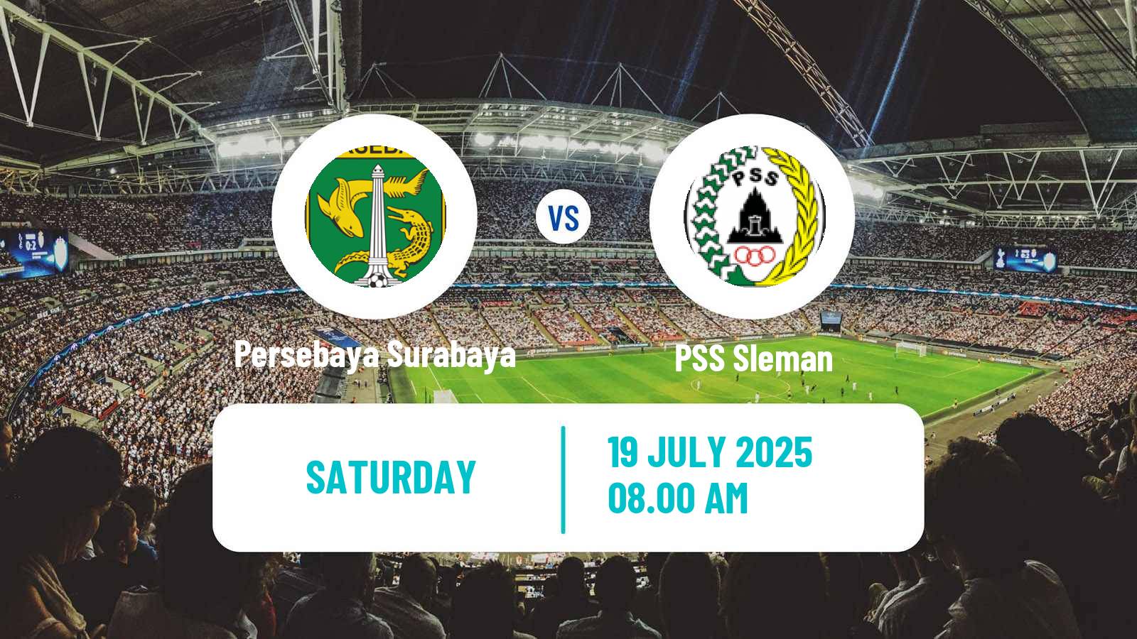Football Club Friendly Persebaya Surabaya - PSS Sleman