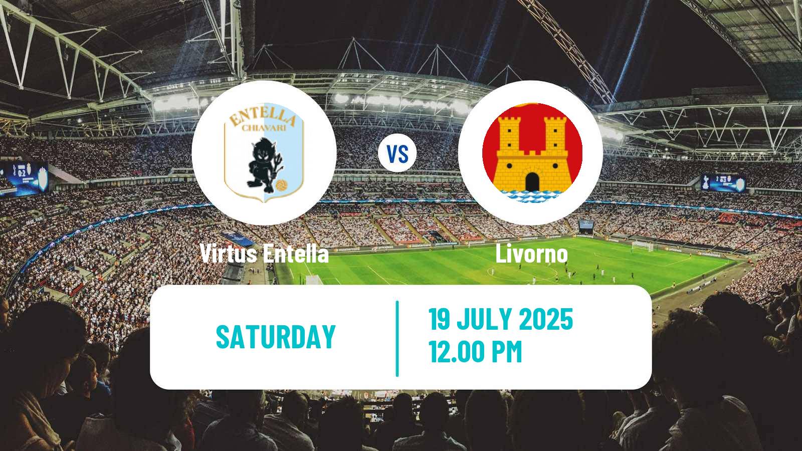 Soccer Club Friendly Virtus Entella - Livorno