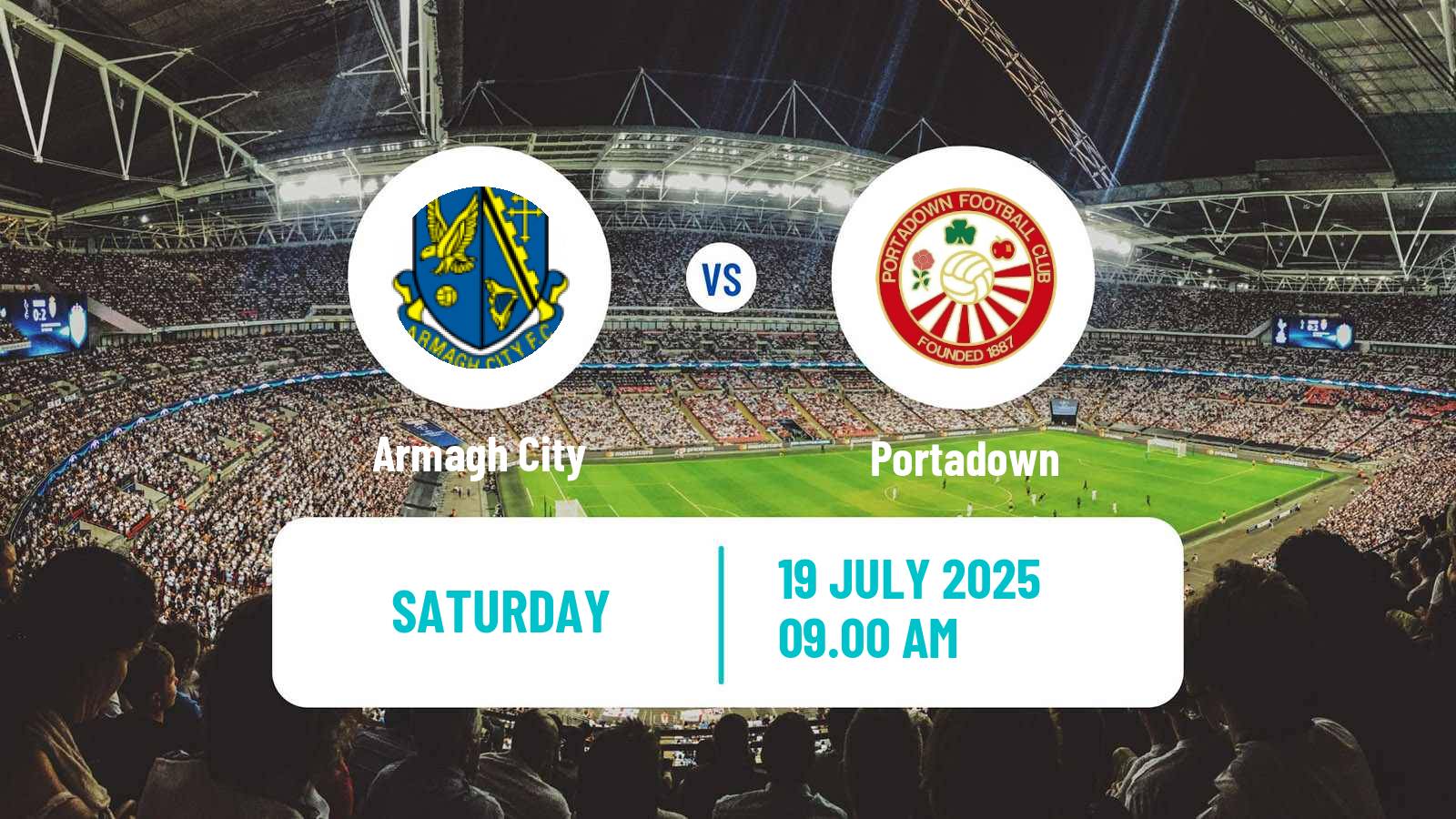 Soccer Club Friendly Armagh City - Portadown