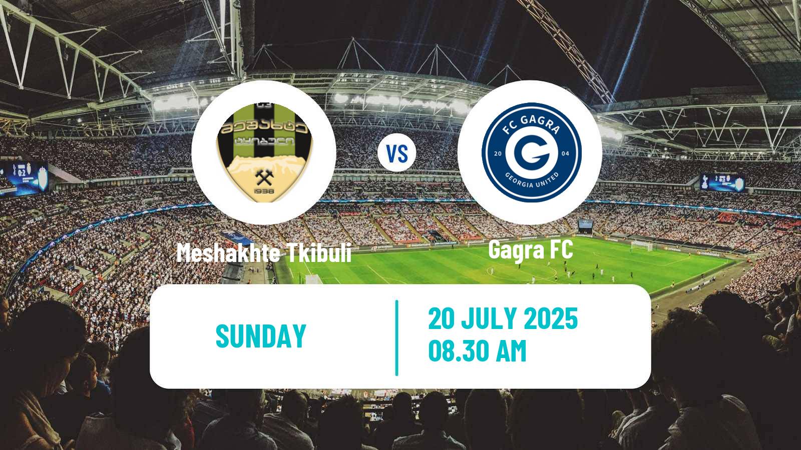 Football Georgian Cup Meshakhte Tkibuli - Gagra