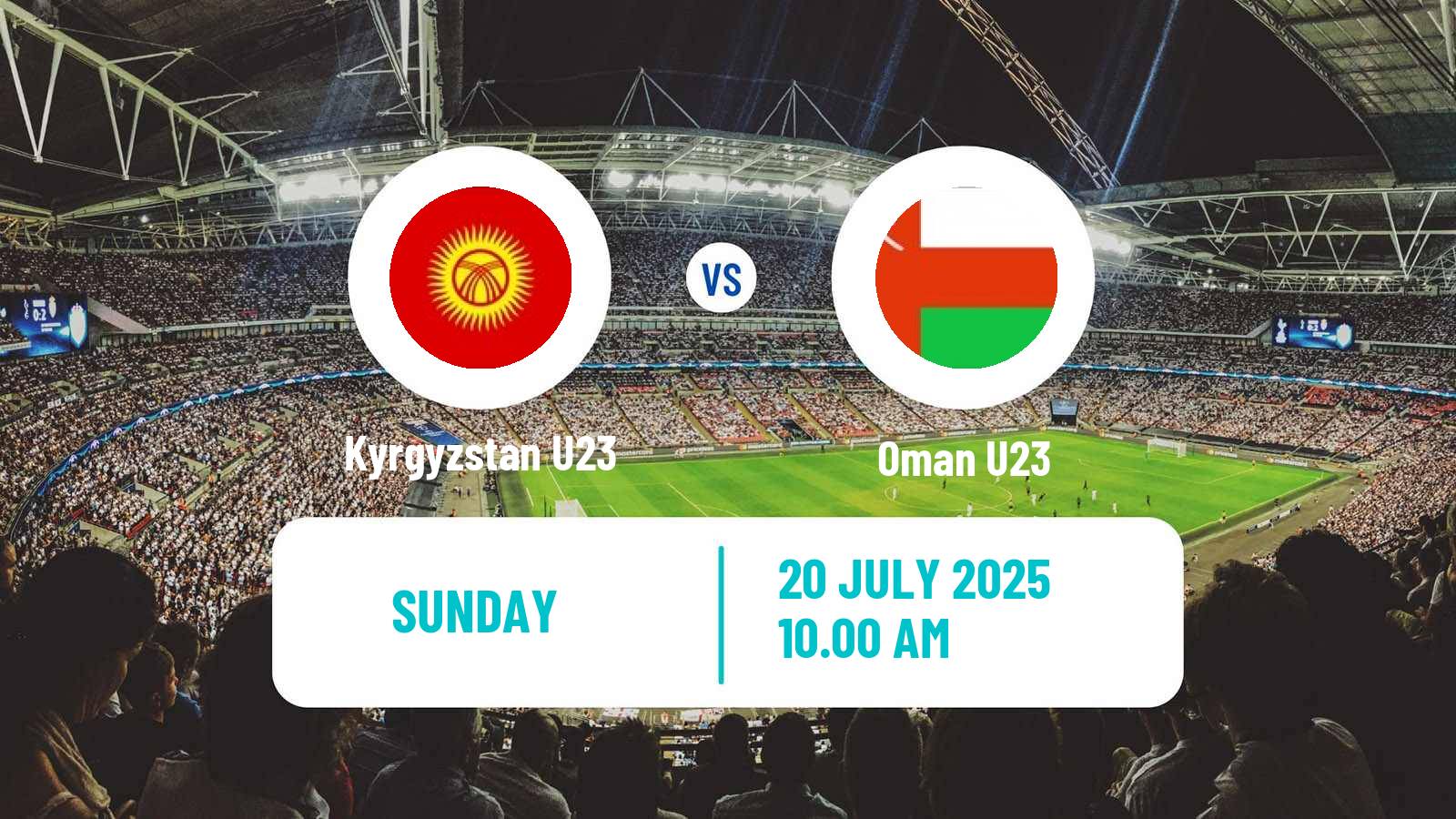 Football Friendly Kyrgyzstan U23 - Oman U23
