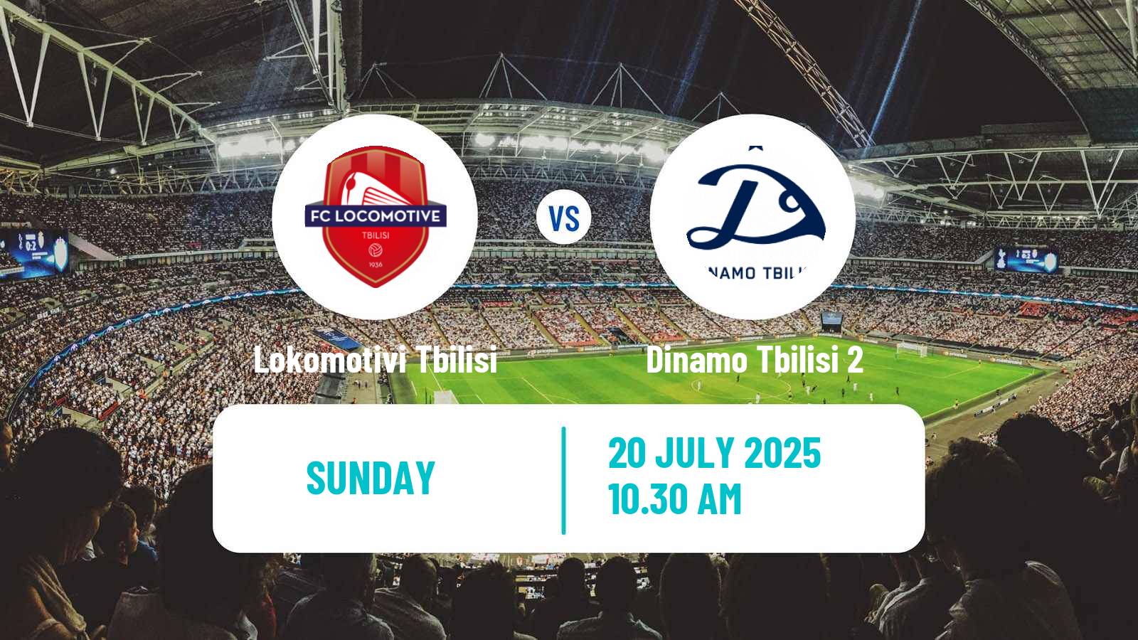Football Georgian Cup Lokomotivi Tbilisi - Dinamo Tbilisi 2